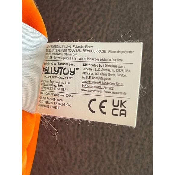 Squishmallows Lester the Pumpkin Spice Latte Jack-O-Lantern 8" Plush Pillow Toy - Picture 7 of 9